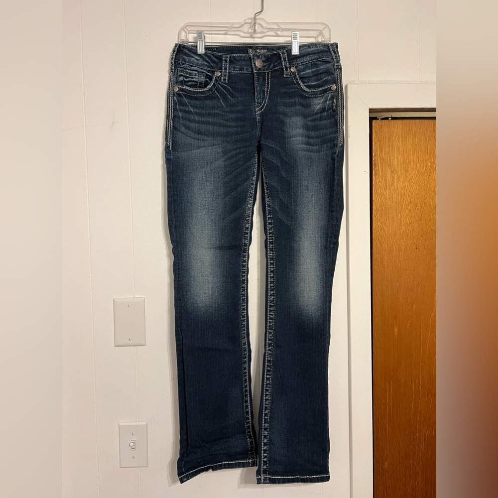 Silver Aiko Jeans